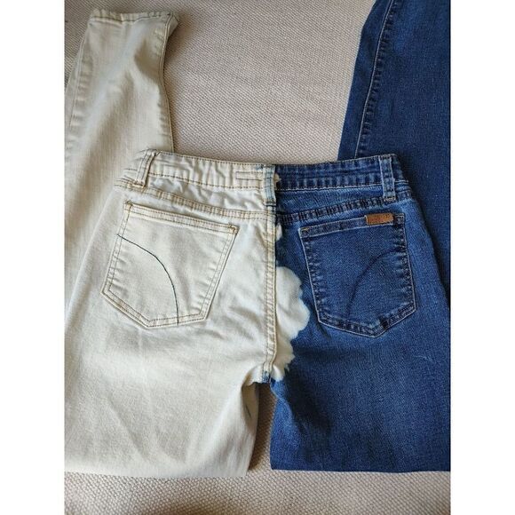 Joe's Jeans Women's Size 14 Bleach Medium Wash Denim Straight Leg - Picture 4 of 8